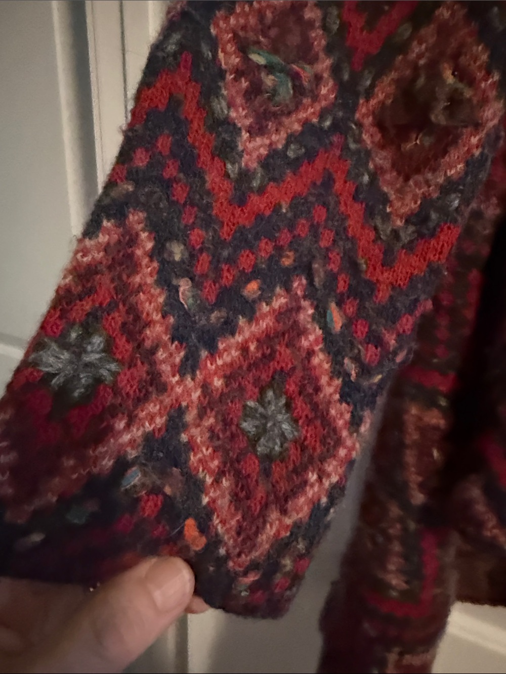 Sleeping on Snow Open-Front Women's Cardigan Sweater - Picture 3 of 6